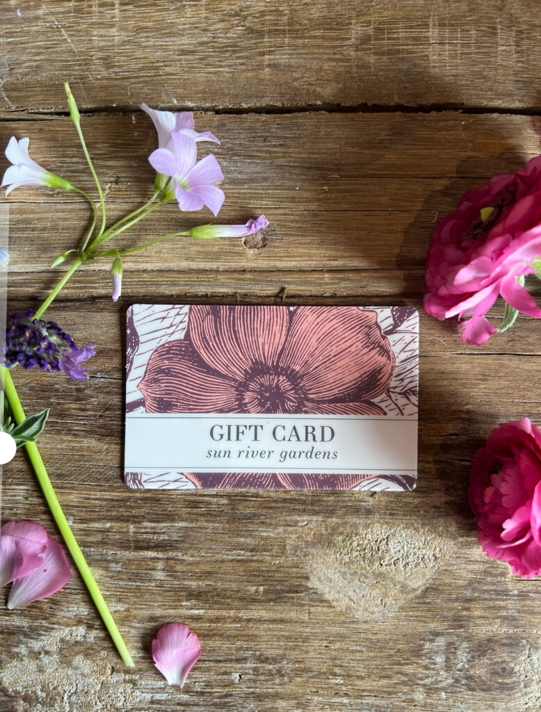 Gift Certificates - Sun River Gardens